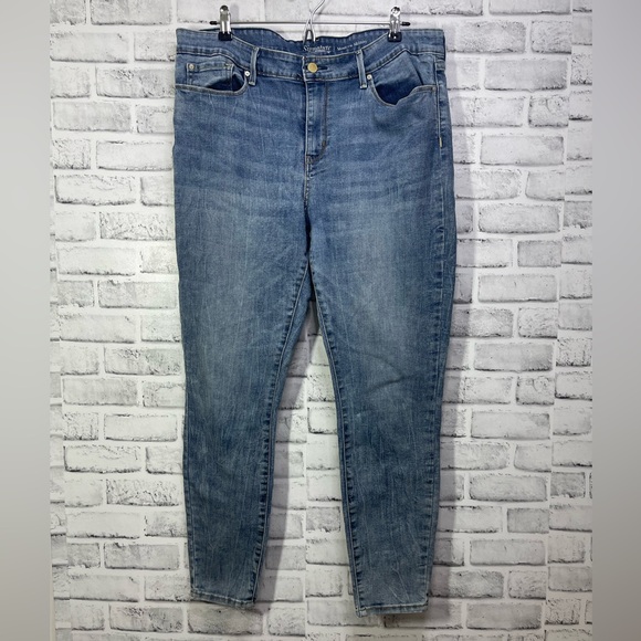 Levi’s Signature Modern Skinny High Waisted Jeans 18 - Picture 1 of 10